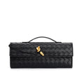 Woven Bag Shoulder Fashion Clutch Crossbody Bag DazzleTrove
