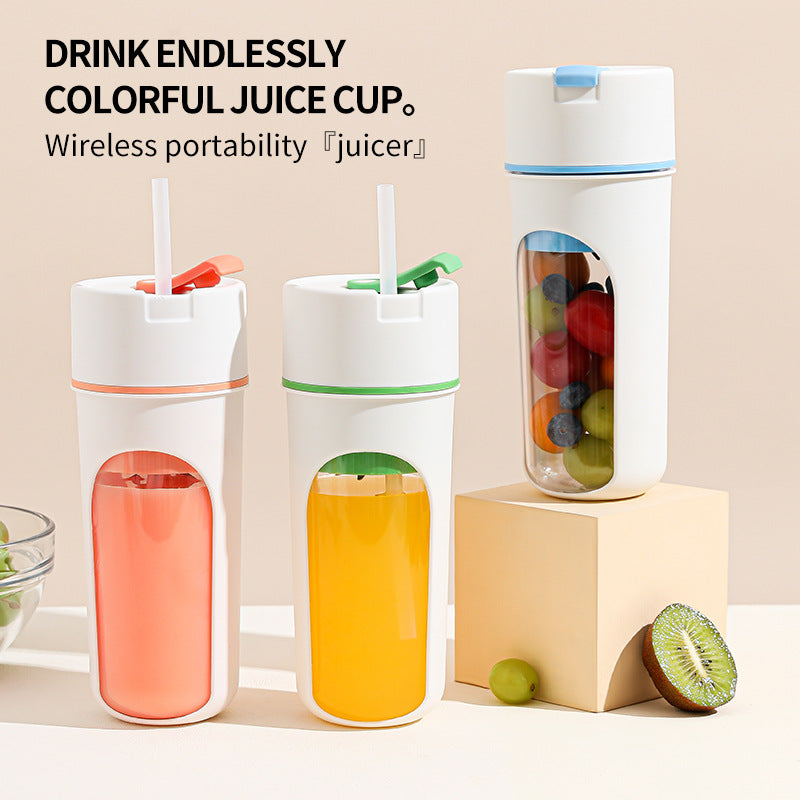 Kitchen Electric Juicer USB Charging Wireless Juices Blender Fruit Orange Mixer Squeezer Machine Ice Crush Cup Food Processor 2 Sold DazzleTrove