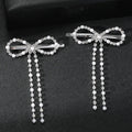 Bow Barrettes Side Long Tassel DazzleTrove