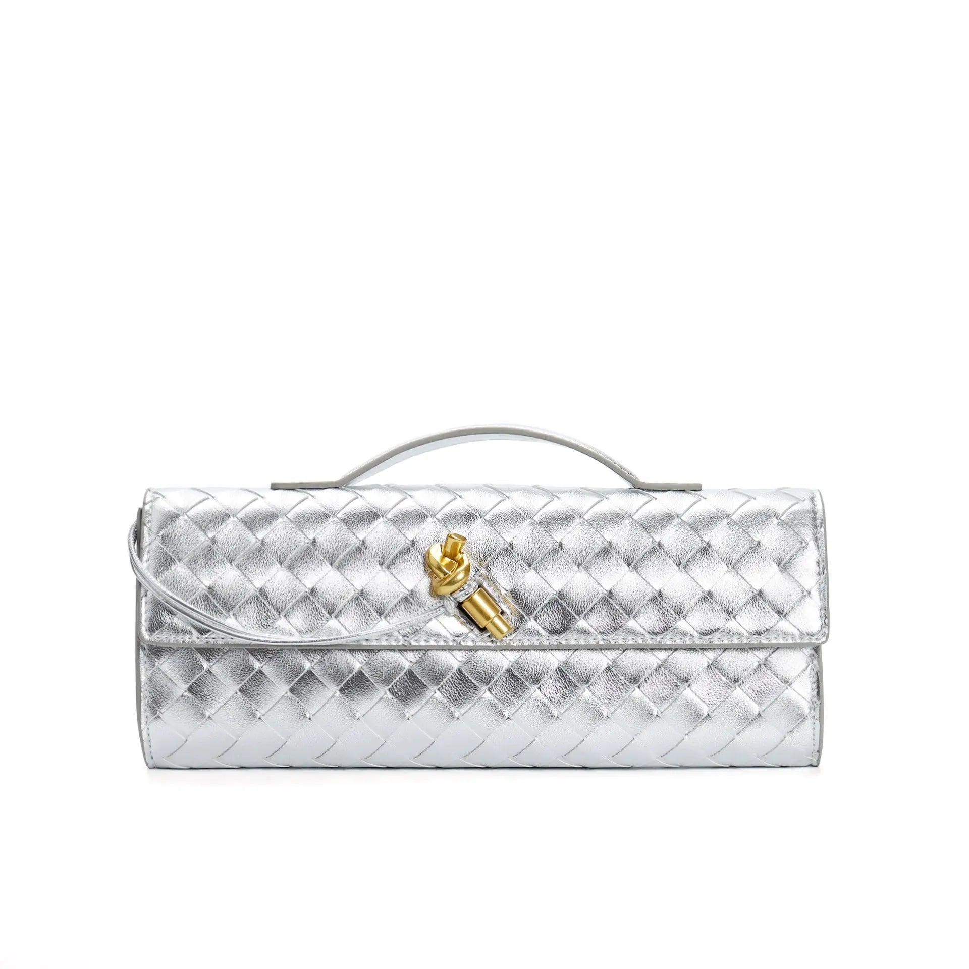 Woven Bag Shoulder Fashion Clutch Crossbody Bag DazzleTrove