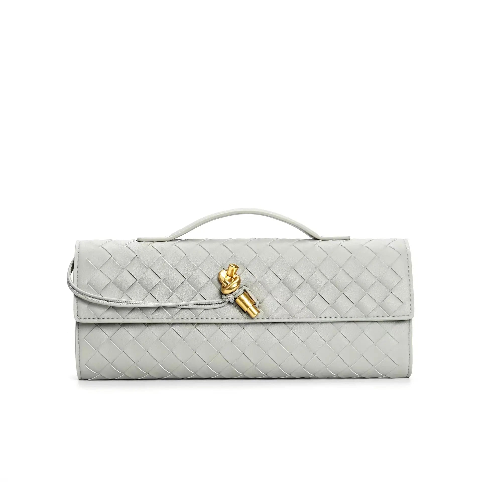 Woven Bag Shoulder Fashion Clutch Crossbody Bag DazzleTrove