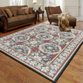 Retro Living Room Carpet Easy-care Wear-resistant Floor Mat DazzleTrove
