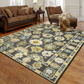 Retro Living Room Carpet Easy-care Wear-resistant Floor Mat DazzleTrove