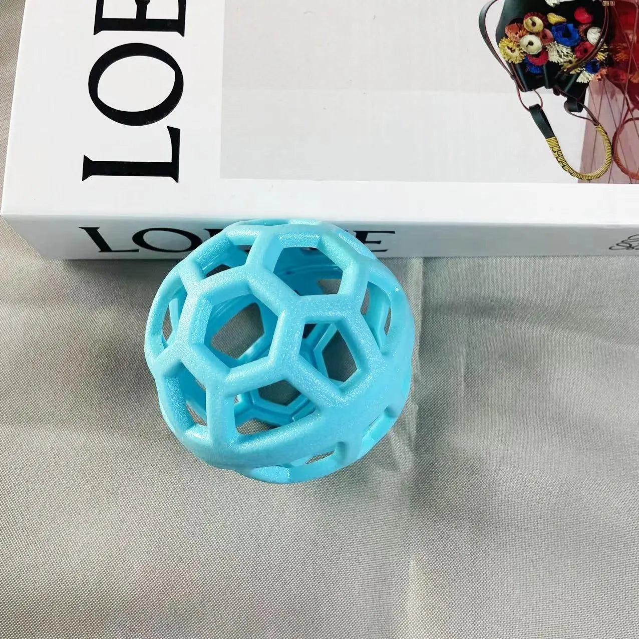 Dog Chew Ball Toy TPR Pets Interactive Training Toys For Small Large Dog Teeth Cleaning Molar Supplies Outdoor Pets Ball Toy DazzleTrove