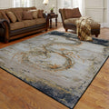 Retro Living Room Carpet Easy-care Wear-resistant Floor Mat DazzleTrove