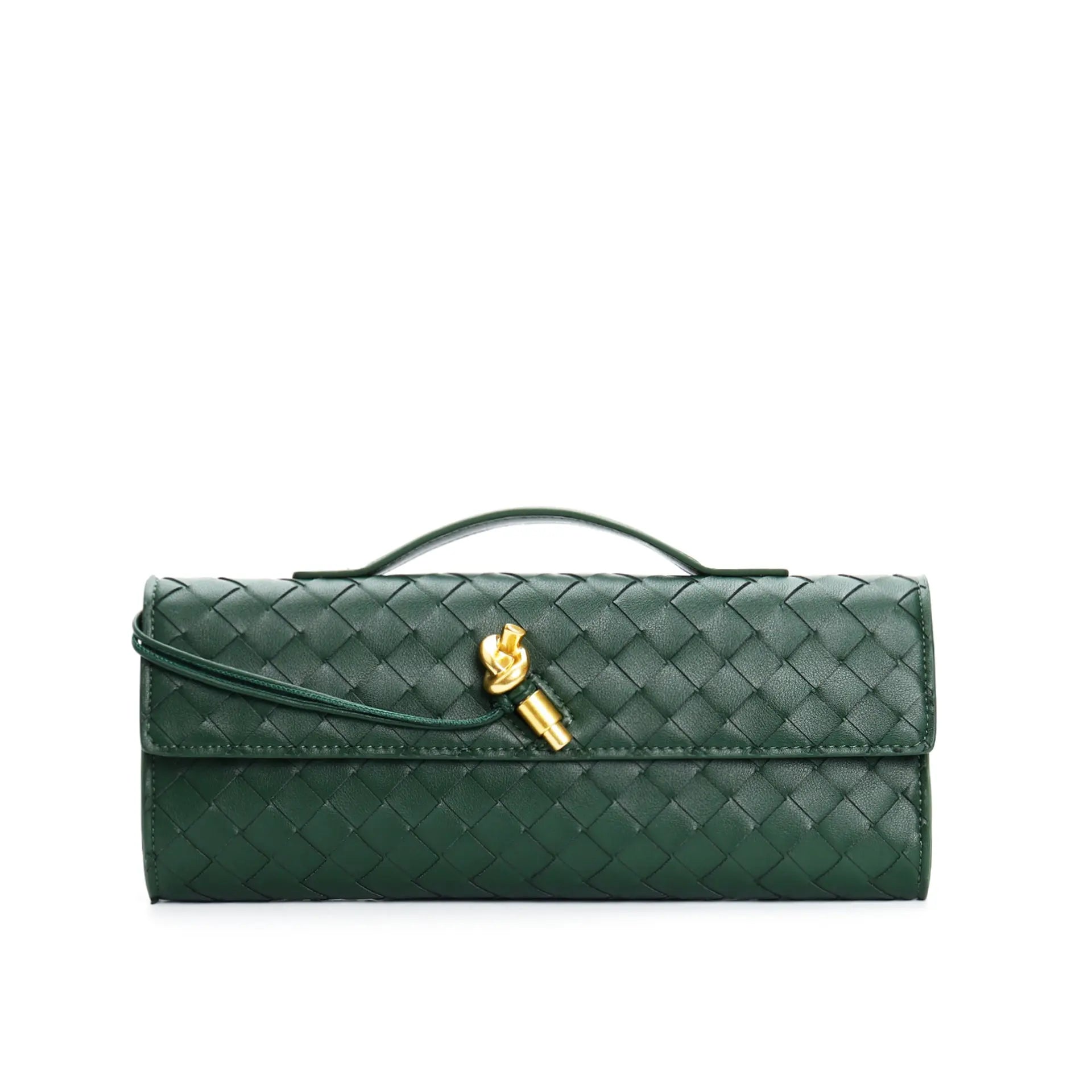 Woven Bag Shoulder Fashion Clutch Crossbody Bag DazzleTrove