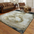 Retro Living Room Carpet Easy-care Wear-resistant Floor Mat DazzleTrove