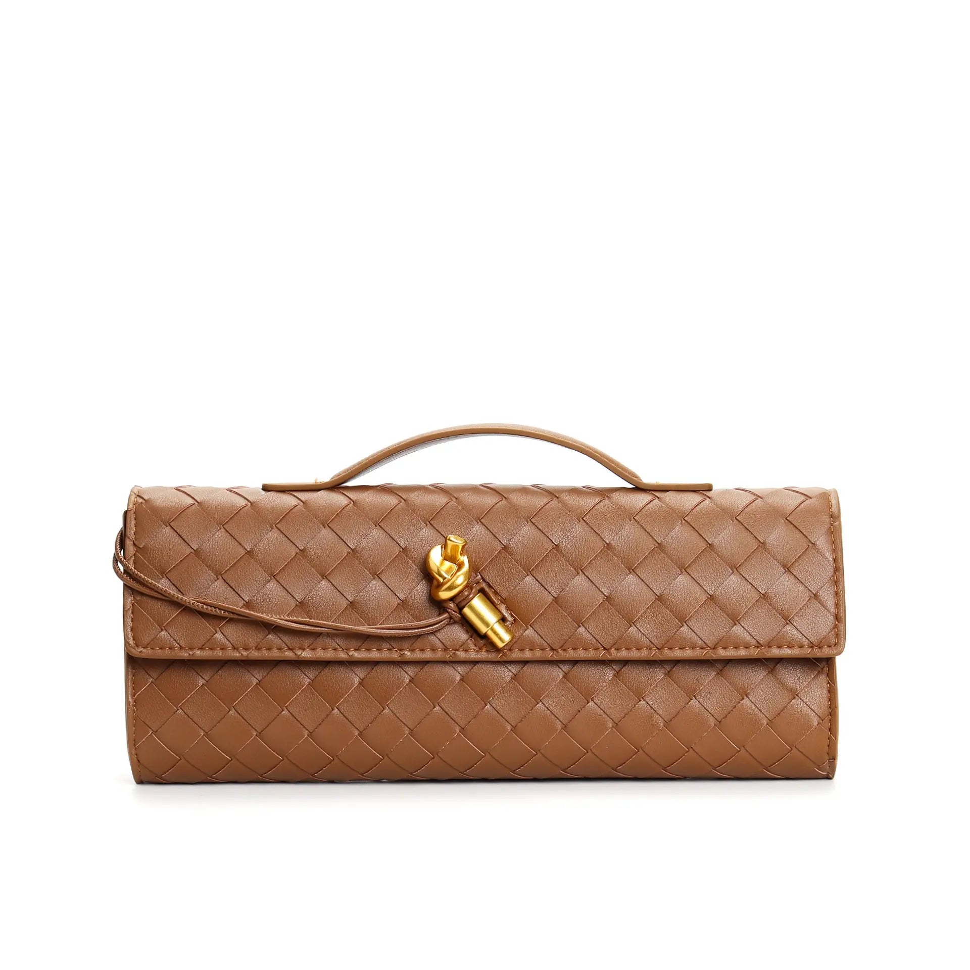 Woven Bag Shoulder Fashion Clutch Crossbody Bag DazzleTrove