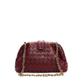 Genuine Leather Woven Small Square Shoulder Messenger Bag DazzleTrove