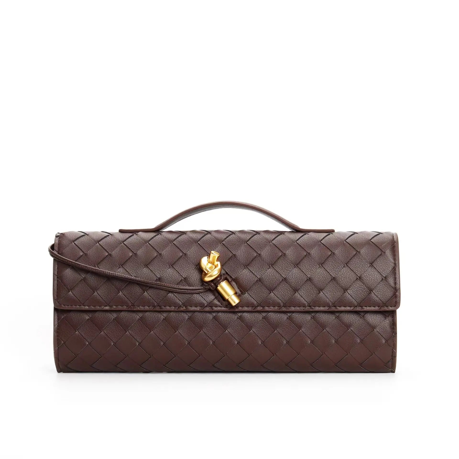 Woven Bag Shoulder Fashion Clutch Crossbody Bag DazzleTrove