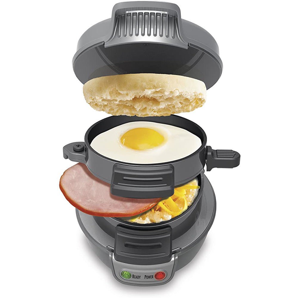 Household Breakfast Machine Hamburg Sandwich Maker With Egg Cooker Ring Machine Bread Sandwich Machine Waffle Machine DazzleTrove