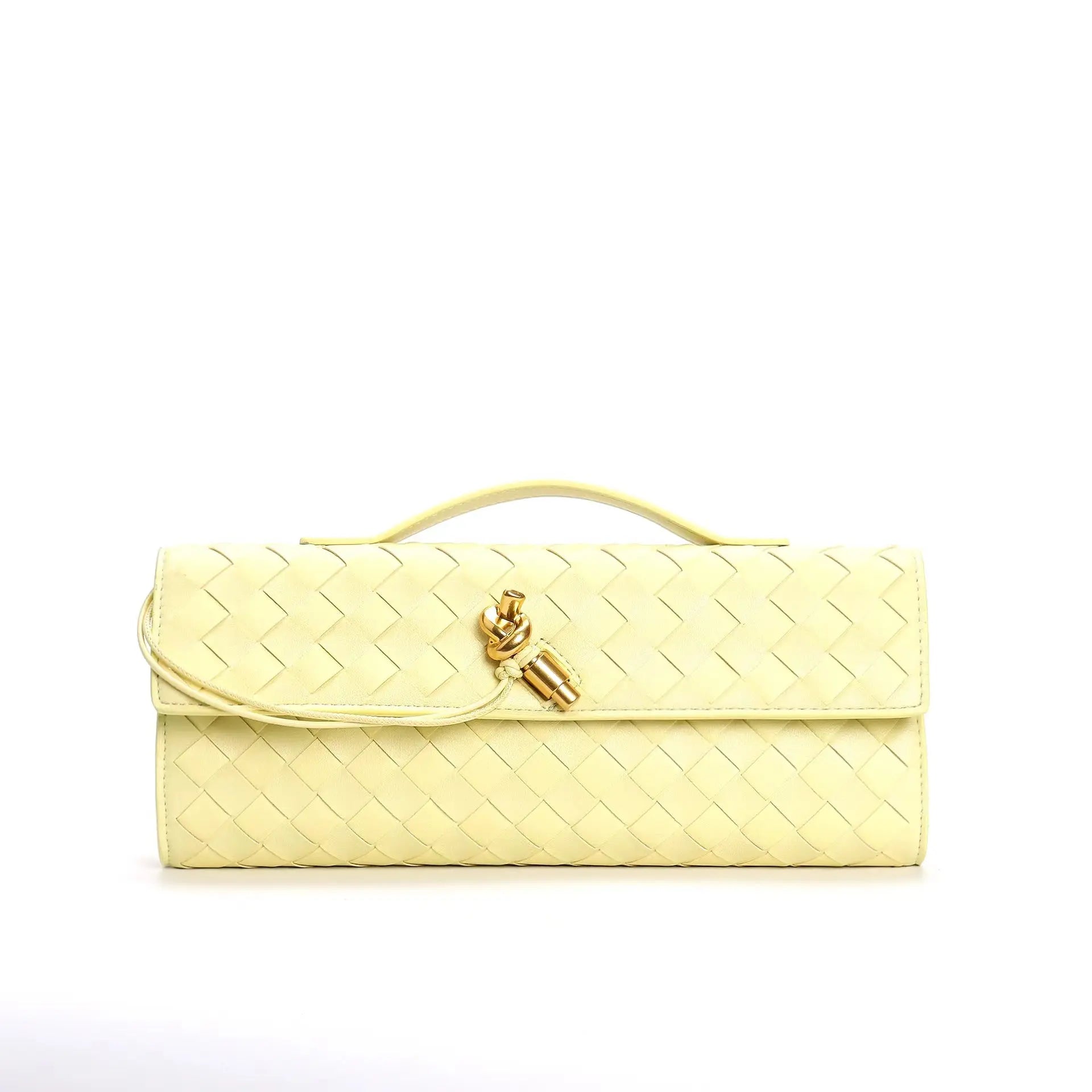 Woven Bag Shoulder Fashion Clutch Crossbody Bag DazzleTrove