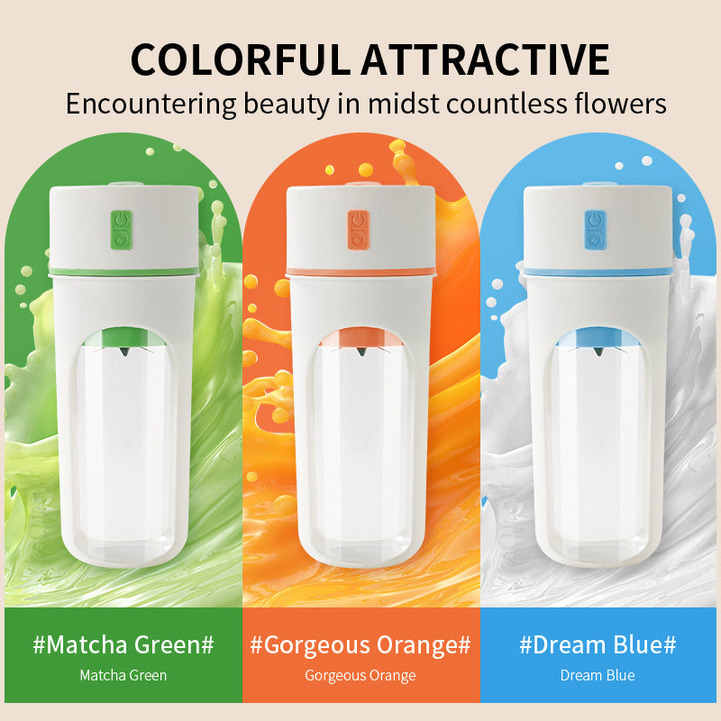 Kitchen Electric Juicer USB Charging Wireless Juices Blender Fruit Orange Mixer Squeezer Machine Ice Crush Cup Food Processor 2 Sold DazzleTrove