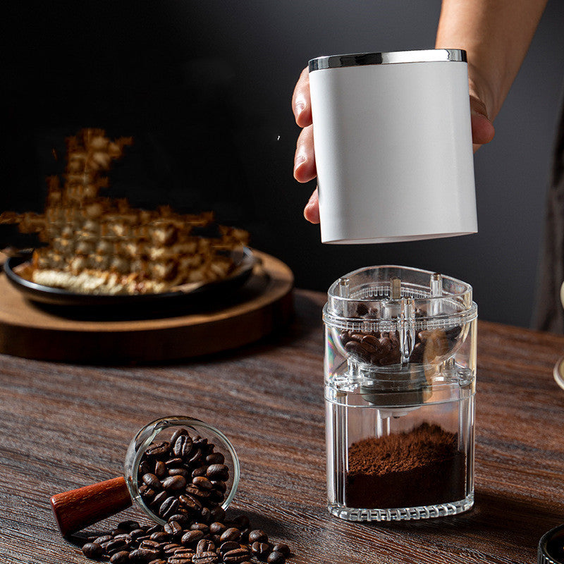 Electric Coffee Grinder Coffee Bean Grinder Cafe Automatic Portable USB Rechargeable Food Crusher For Drip Coffee Kitchen Gadgets DazzleTrove