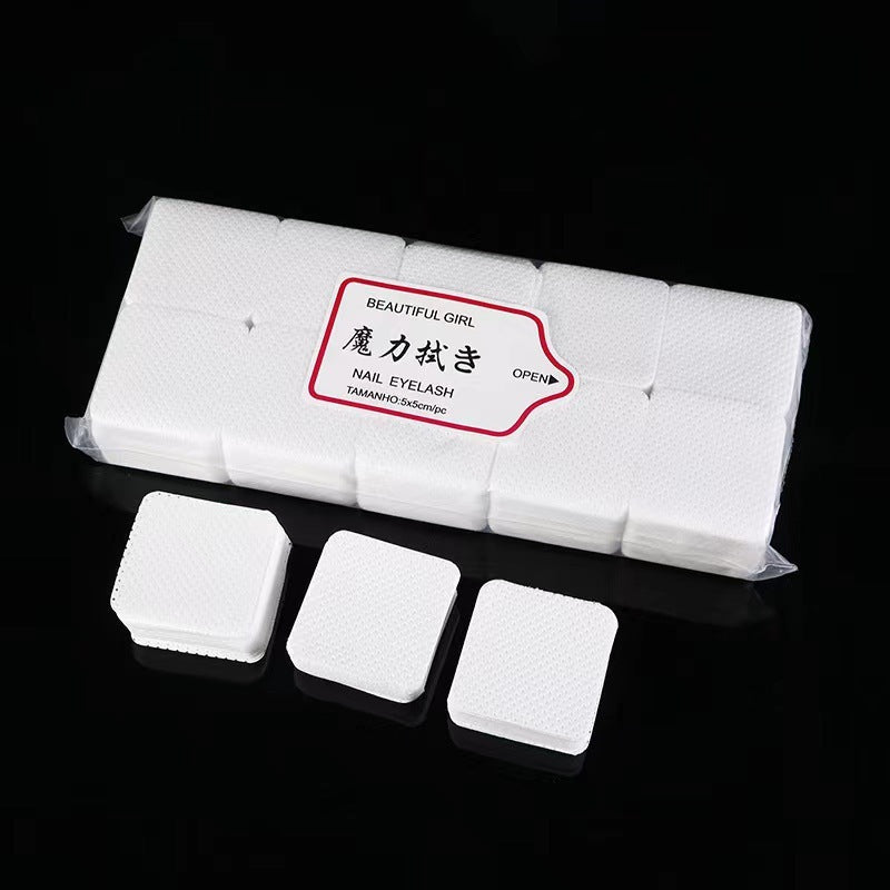 Cleaning Cloths Eyelash Nail Polish Removing Tissue
