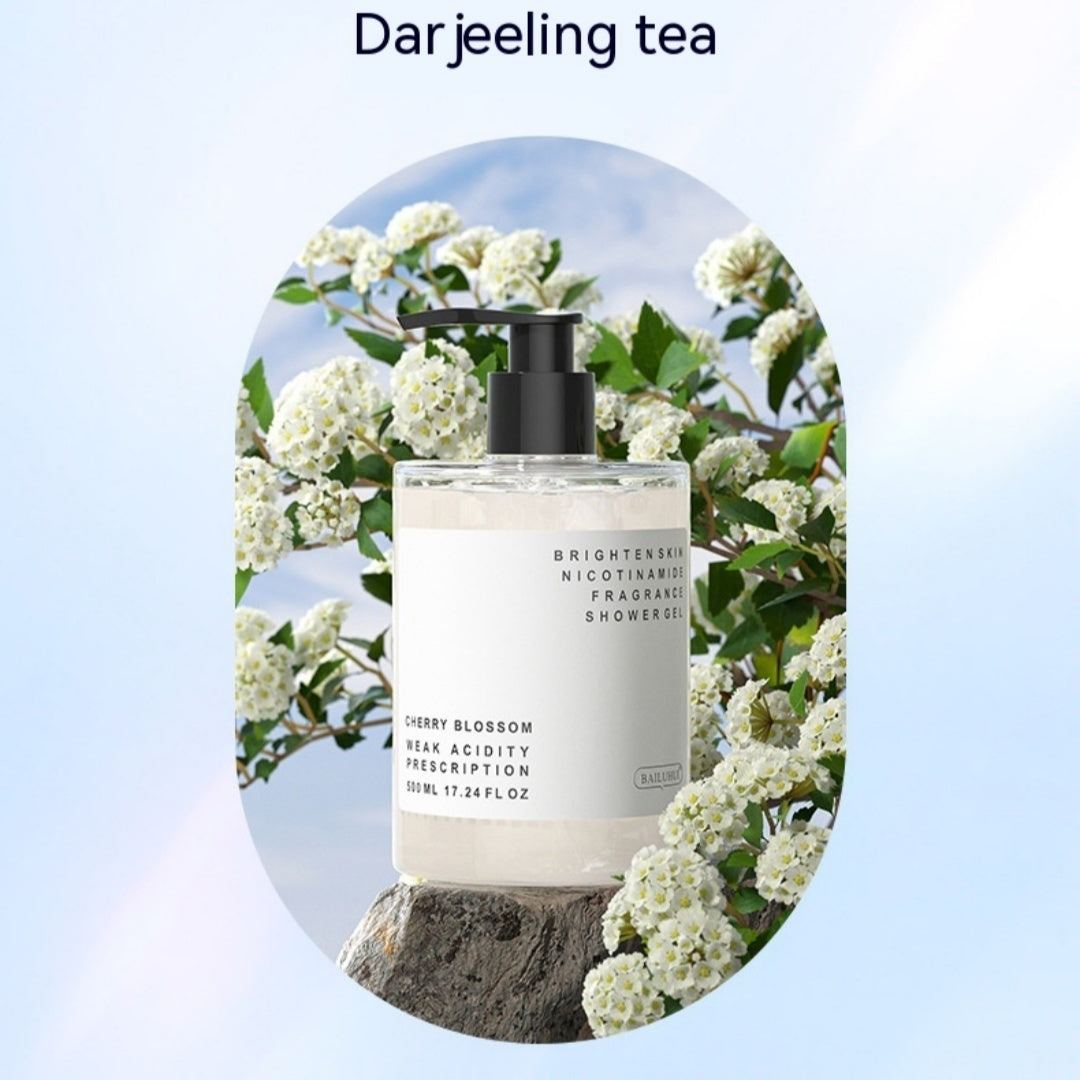 Nicotinamide Fragrance Shower Gel Perfume Gentle And Clean Lasting Fragrance Bath Lotion DazzleTrove