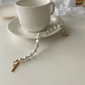 Classic Fashion Natural Stone Pearl Pendant Bracelet For Woman Exquisite New Lucky Cuff Bracelet Anniversary Gift Luxury Jewelry DazzleTrove