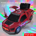 Dancing Deformation Rotating Police Car Electric Toy DazzleTrove