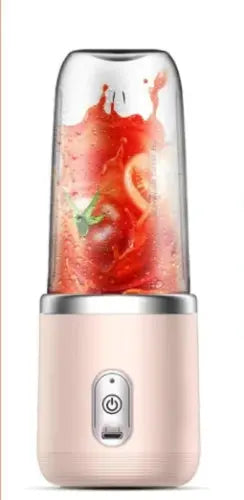 6blade Portable Blender Mini Juicer Cup Extractor Smoothie USB Charging Fruit Squeezer Blender Food Mixer Ice Crusher Portable Juicer Machine DazzleTrove