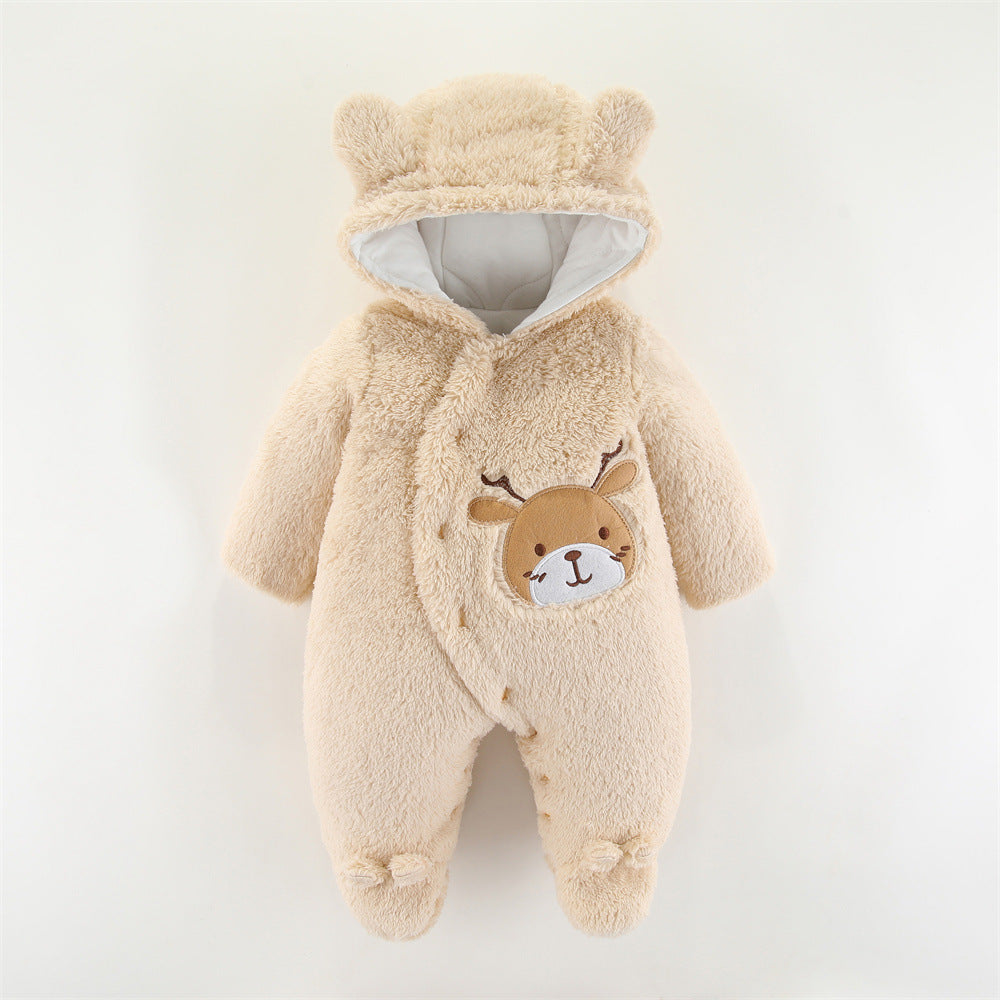 Clothes For Babies Rompers Unisex Thickened
