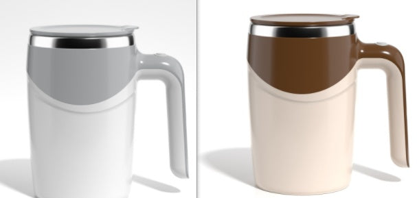 Rechargeable Model Automatic Stirring Cup Coffee Cup High Value Electric Stirring Cup Lazy Milkshake Rotating Magnetic Water Cup DazzleTrove