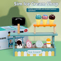 Wooden Children's House Simulation Kitchen Toy Set DazzleTrove