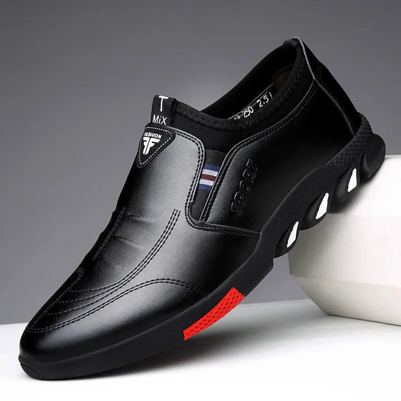 Leather Shoes Mens Leather Spring New Mens Business DazzleTrove