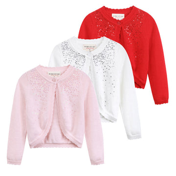 Baby Western-style Girls Knitted Cardigan Jacket