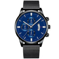 Mens Business Luxury Watches For Men Mesh Band Quartz Watch DazzleTrove