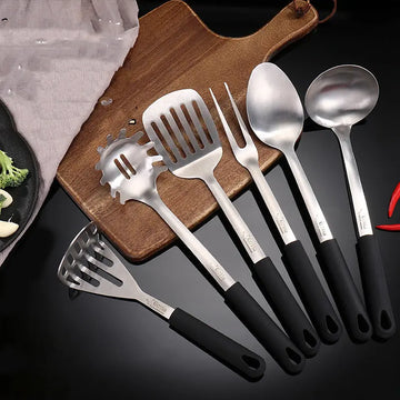 Stainless Steel Kitchen Set Kitchen Utensils DazzleTrove